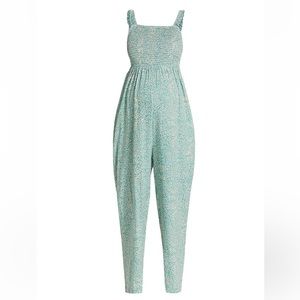 Marais Smocked Jumpsuit